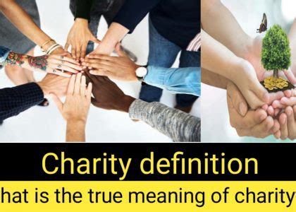true meaning of charity.